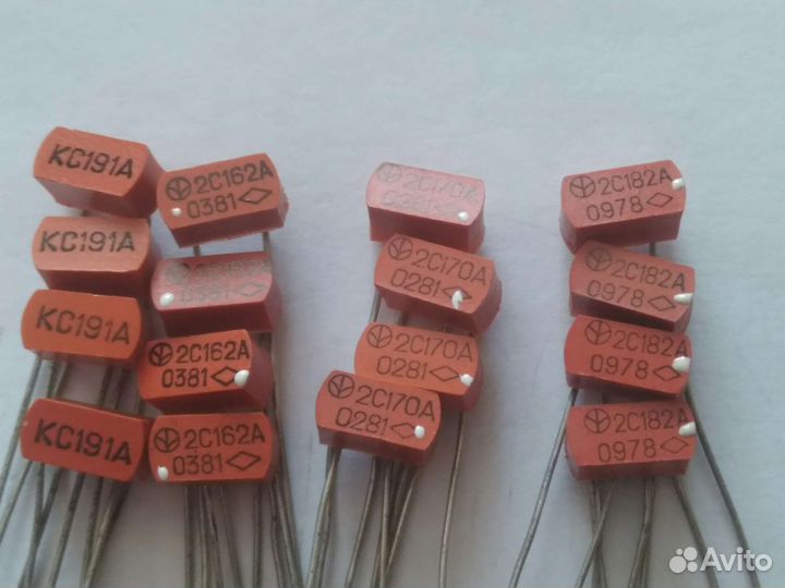 Радиодетали (диоды, стабилитроны)