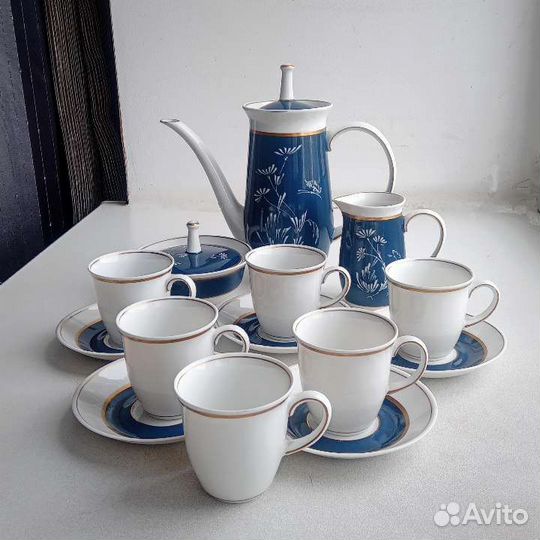 Сервиз кофейный на 6 персон. Райхенбах.Reichenbach