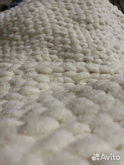 Плед вязаный