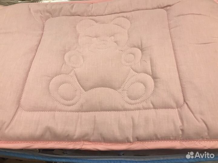 Комплект для новорожденного (одеяло и подушка)