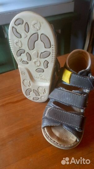 Сандалии для мальчика 24 размер