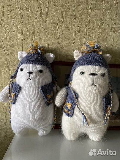 Вязаные игрушки ручной работы