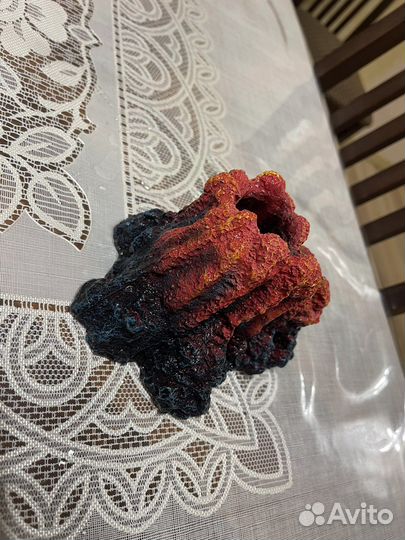 Вулкан в аквариум