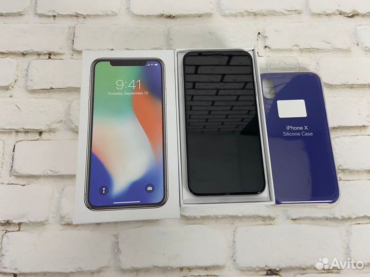 iPhone X 256 gb серый А1312