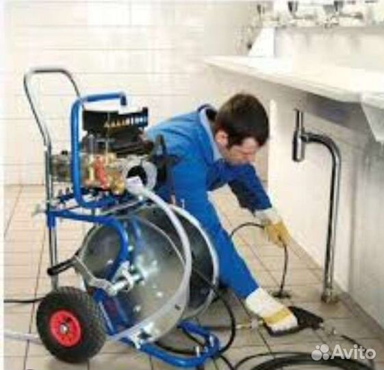 Устранение засоров канализации прочистка труб