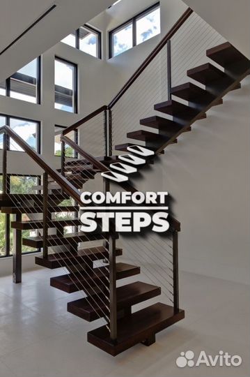 Обшивка лестницы дубом цельноламельным