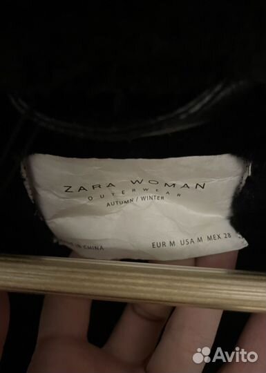 Дублёнка zara