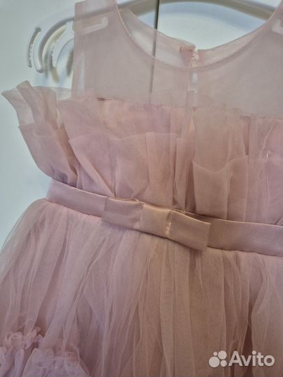 Платье для девочки нарядное 80-86