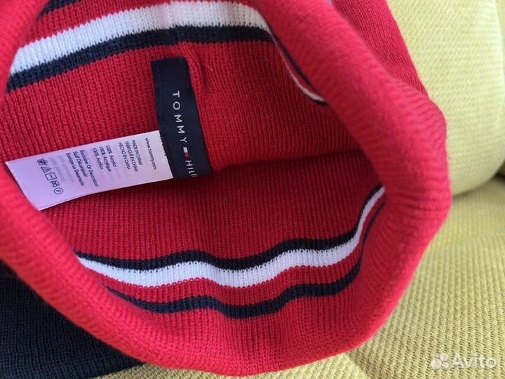 Набор шапок (2 шт.) Tommy Hifiger оригинал