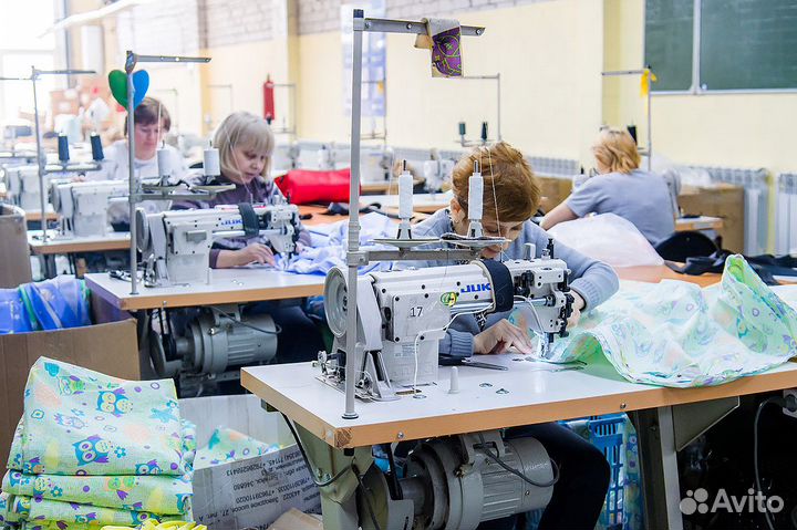 Швея в швейный цех