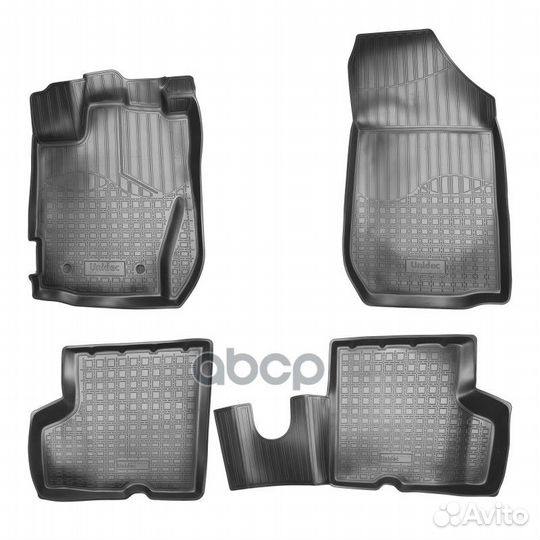 Коврики салонные для Renault Kaptur 3D (2016) N
