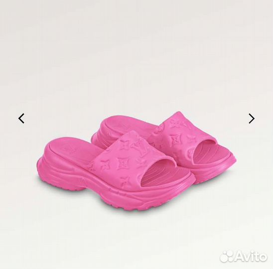 Женские сланцы Louis Vuitton Pool 55