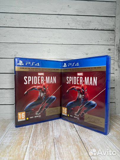 Spider-man Marvel Человек-паук PS4