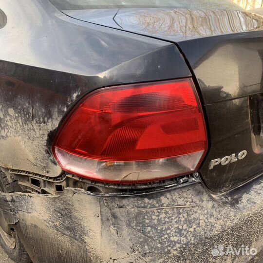 Фонарь задний левый volkswagen polo 5 седан