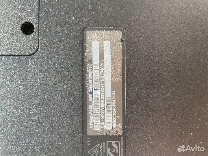 Ноутбук Acer aspire 3 a315-41-R8E5