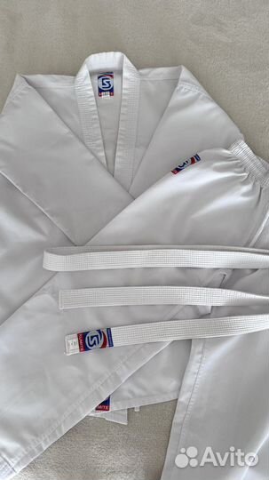 Кимоно для каратэ kumite, 7oz, фкр (130см)