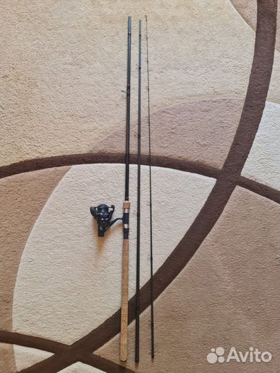 Катушка salmo elit и матчевое удилище shimano