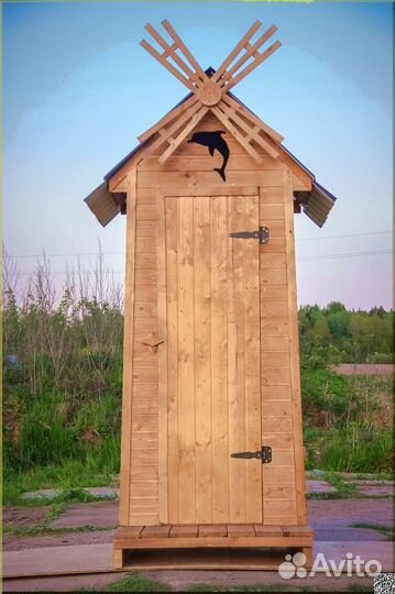 Дачный туалет с установкой KEY666