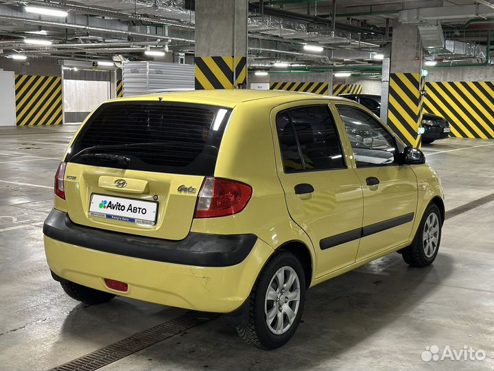 Hyundai Getz 1.4 МТ, 2008, 195 000 км