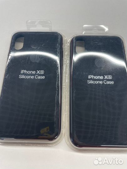 Силиконовый чехол для iPhone X/Xs