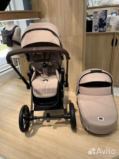 Коляска 2 в 1 Cybex Priam IV cozy beige гарантия