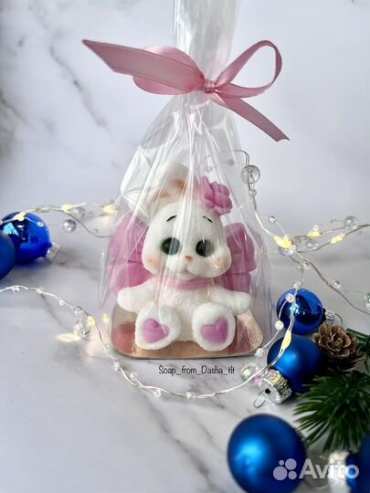 Зайчик,кролик,подарок на день рождения,подарок