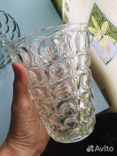 Ваза стеклянная СССР