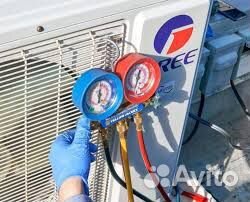 Заправка кондиционера и их установки