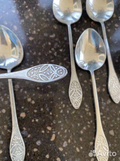 Ложки кофейные мельхиор СССР