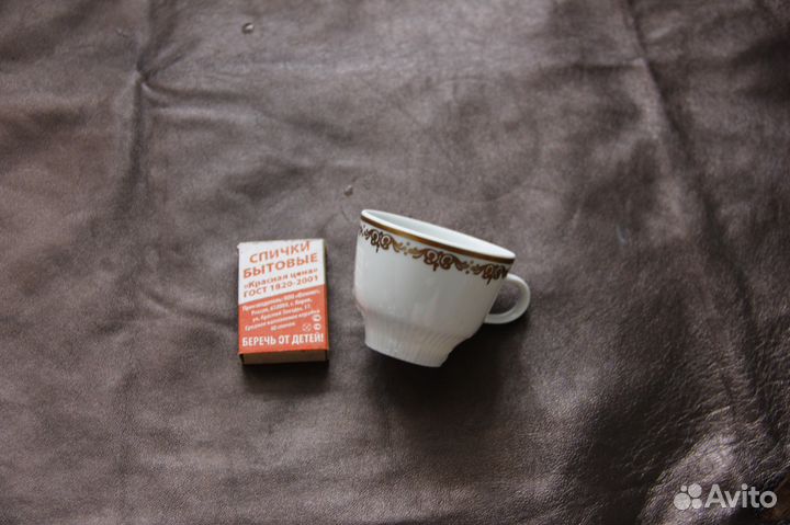 Антикварный кофейный сервиз на 6 персон