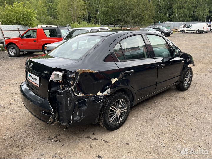 Suzuki SX4 1.6 МТ, 2007, битый, 204 000 км