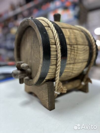 Бочка дубовая 3; 5 литров