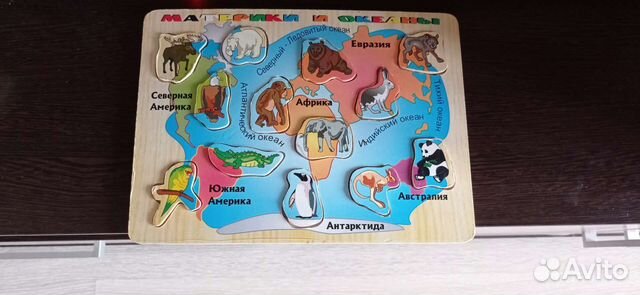 Деревянные пазлы