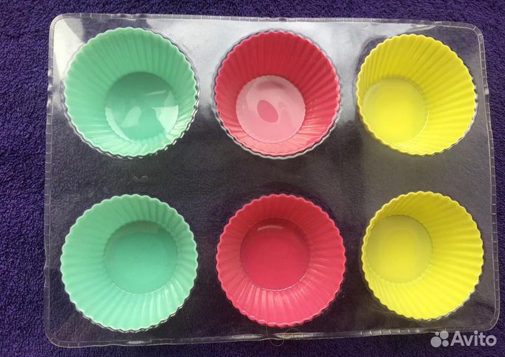 Силиконовые формы для кексов