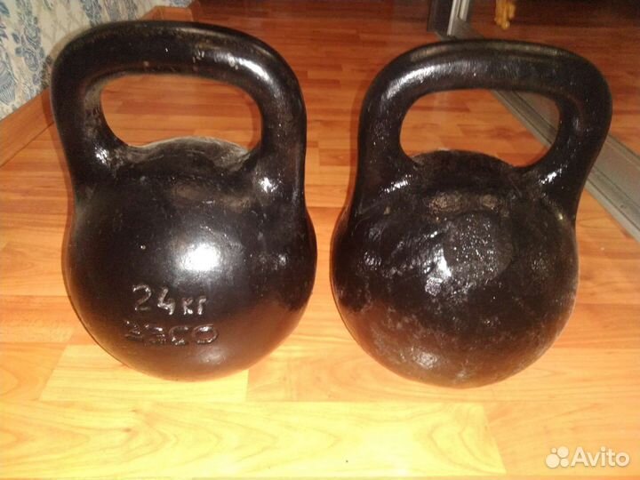 Гири 24,32кг