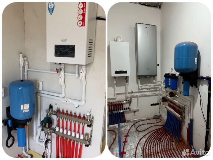 Монтаж систем отопления. Водоснабжение. Сантехник