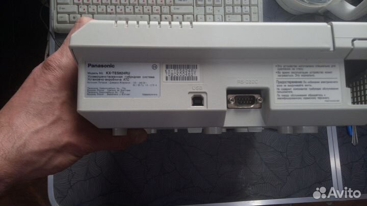 Мини атс panasonic kx tes824 ru с телефонами
