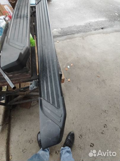 Пороги Подножки на хендай Грета