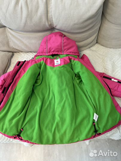 Куртка зимняя детская 128р