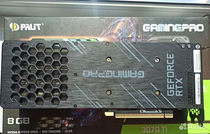 Видеокарта rtx 3070 ti Palit Gaming Pro