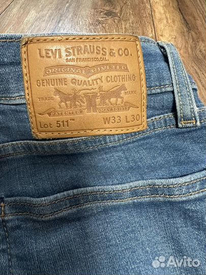 Джинсы мужские levis 511