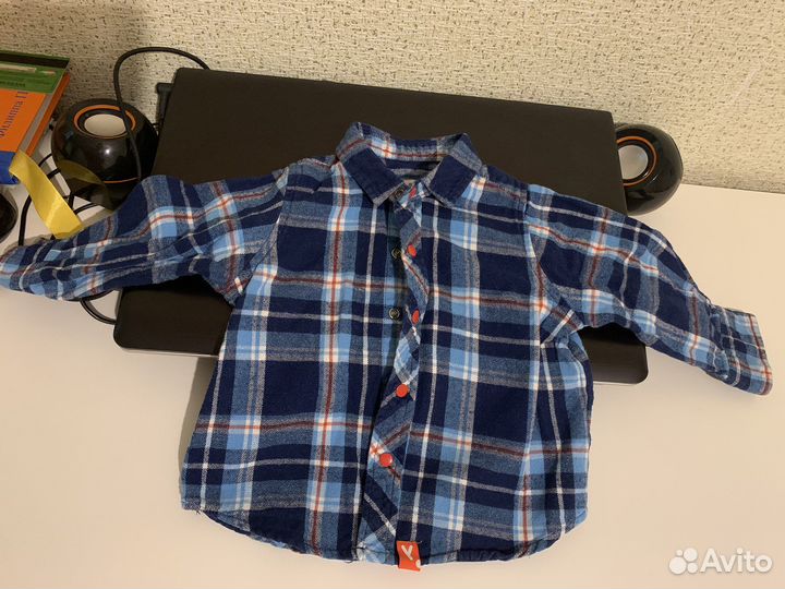 Рубашки для мальчика 80-86 см
