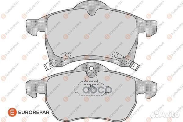 Колодки торм.перед. opel Astra 02/Corsa