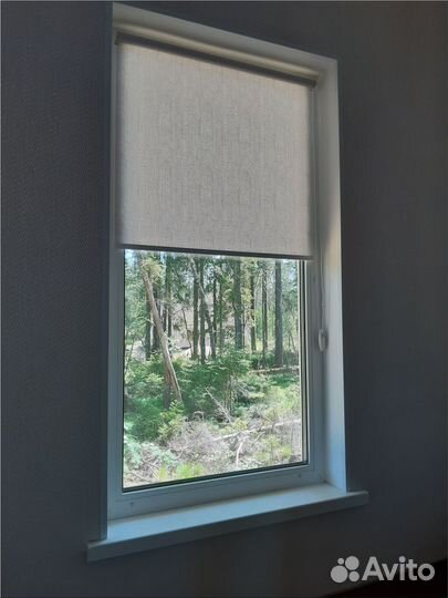 Шторы рулонные на заказ новые