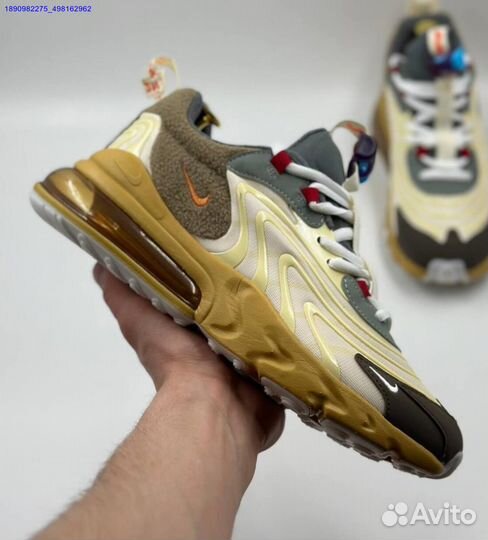 Кроссовки Nike Air Max 270 React Travis (Арт.24199)