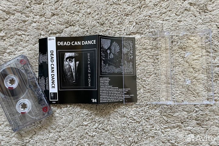 Аудиокассеты Dead Can Dance пост-панк