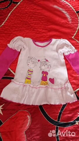 Детская одежда для девочек пакетом, 5-6 лет
