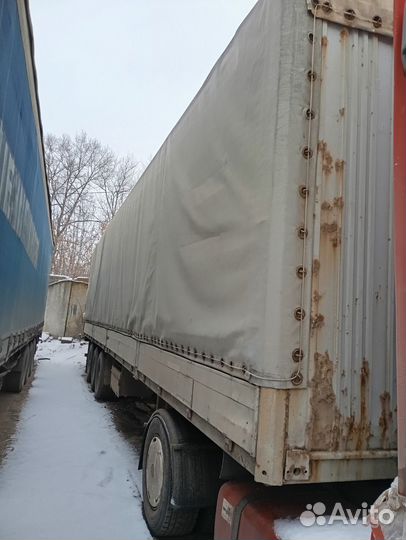 Полуприцеп бортовой МАЗ 9758, 2000