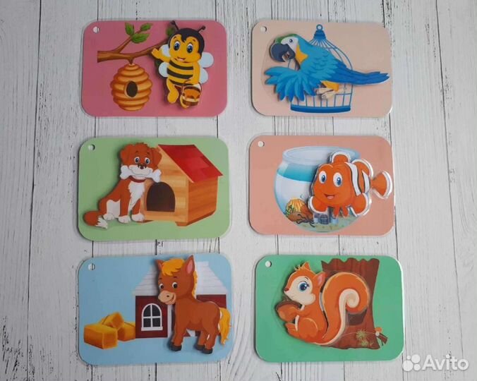 Книжка-малышка на липучках 