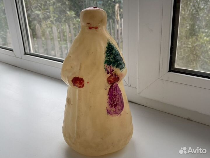 Дед мороз пластмассовый СССР